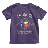 Irish Pride Toddler T Shirt Fir Na Dli Men Of Law Shamrock American Irish Flag
