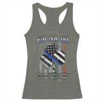 Fir Na Dli Men Of Law Racerback Tank Top We Don't Always Win But We Always Fight