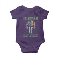 Irish Pride Baby Onesie We Don't Always Win But We Always Fight