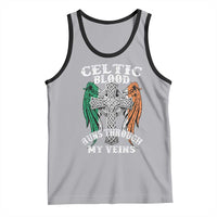 Irish Celtic Pride Tank Top Celtic Blood Runs Through My Veins