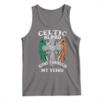 Irish Celtic Pride Tank Top Celtic Blood Runs Through My Veins