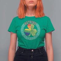 Gayrish Funny St. Patrick's Day LGBT T Shirt For Women