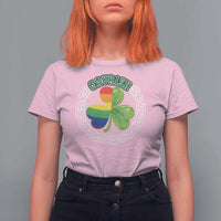 Gayrish Funny St. Patrick's Day LGBT T Shirt For Women