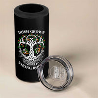 Irish Grown With Viking Roots 4 in 1 Can Cooler Tumbler