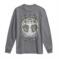 Irish Grown With Viking Roots Long Sleeve Shirt