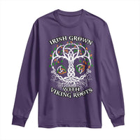 Irish Grown With Viking Roots Long Sleeve Shirt