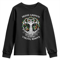 Irish Grown With Viking Roots Youth Sweatshirt