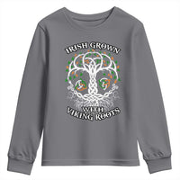 Irish Grown With Viking Roots Youth Sweatshirt