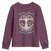 Irish Grown With Viking Roots Youth Sweatshirt