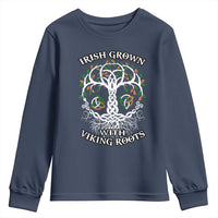Irish Grown With Viking Roots Youth Sweatshirt