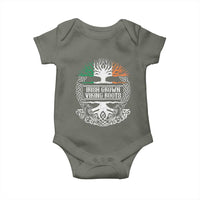 Irish Viking Baby Onesie Irish Grown With Viking Roots