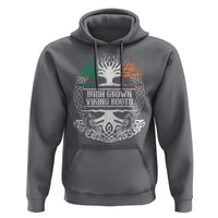 Irish Viking Hoodie Irish Grown With Viking Roots