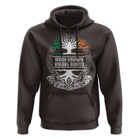 Irish Viking Hoodie Irish Grown With Viking Roots