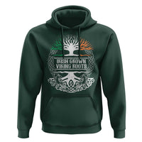Irish Viking Hoodie Irish Grown With Viking Roots
