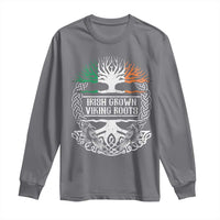 Irish Viking Long Sleeve Shirt Irish Grown With Viking Roots