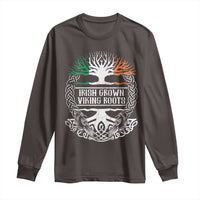 Irish Viking Long Sleeve Shirt Irish Grown With Viking Roots