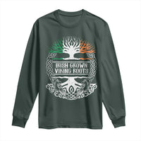 Irish Viking Long Sleeve Shirt Irish Grown With Viking Roots