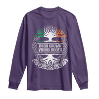Irish Viking Long Sleeve Shirt Irish Grown With Viking Roots