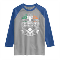 Irish Viking Raglan Shirt Irish Grown With Viking Roots