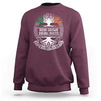 Irish Viking Sweatshirt Irish Grown With Viking Roots