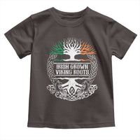 Irish Viking Toddler T Shirt Irish Grown With Viking Roots