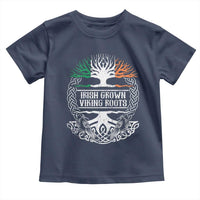 Irish Viking Toddler T Shirt Irish Grown With Viking Roots