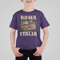 Roma Italia Colosseum T Shirt For Kid Vintage Italy Rome