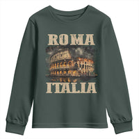 Roma Italia Colosseum Youth Sweatshirt Vintage Italy Rome