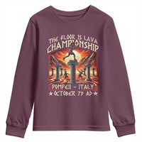 Pompeii Youth Sweatshirt The Floor Is Lava Championship Italy