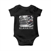 Gladiator Roman Warrior Colosseum Baby Onesie