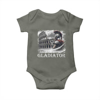 Gladiator Roman Warrior Colosseum Baby Onesie