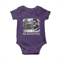 Gladiator Roman Warrior Colosseum Baby Onesie