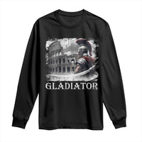 Gladiator Roman Warrior Colosseum Long Sleeve Shirt