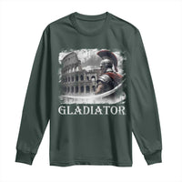 Gladiator Roman Warrior Colosseum Long Sleeve Shirt
