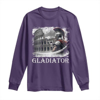 Gladiator Roman Warrior Colosseum Long Sleeve Shirt