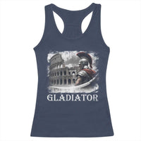 Gladiator Roman Warrior Colosseum Racerback Tank Top