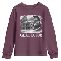Gladiator Roman Warrior Colosseum Youth Sweatshirt