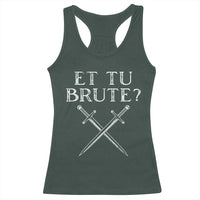 Julius Caesar Ides Of March Racerback Tank Top Et Tu Brute