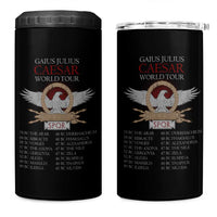Julius Caesar World Tour 4 in 1 Can Cooler Tumbler SPQR Roman History