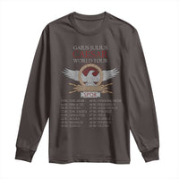Julius Caesar World Tour Long Sleeve Shirt SPQR Roman History