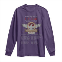 Julius Caesar World Tour Long Sleeve Shirt SPQR Roman History