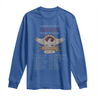Julius Caesar World Tour Long Sleeve Shirt SPQR Roman History