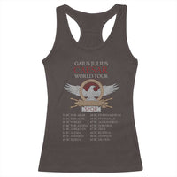 Julius Caesar World Tour Racerback Tank Top SPQR Roman History