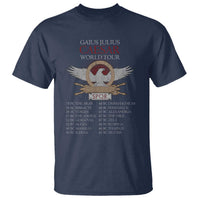 Julius Caesar World Tour T Shirt SPQR Roman History