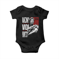 Julius Caesar Baby Onesie Veni Vidi Vici Latin Roman History