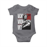 Julius Caesar Baby Onesie Veni Vidi Vici Latin Roman History