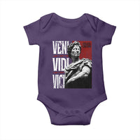 Julius Caesar Baby Onesie Veni Vidi Vici Latin Roman History