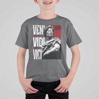 Julius Caesar T Shirt For Kid Veni Vidi Vici Latin Roman History