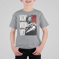 Julius Caesar T Shirt For Kid Veni Vidi Vici Latin Roman History