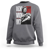 Julius Caesar Sweatshirt Veni Vidi Vici Latin Roman History